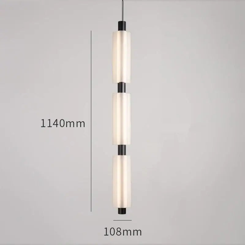 Modern acrylic minimalist pendant lights bedroom led lamp
