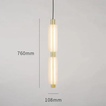 Modern acrylic minimalist pendant lights bedroom led lamp