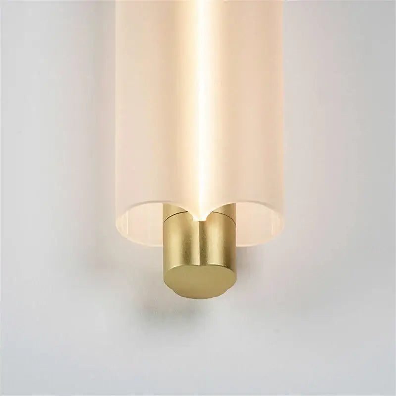 Modern acrylic minimalist pendant lights bedroom led lamp