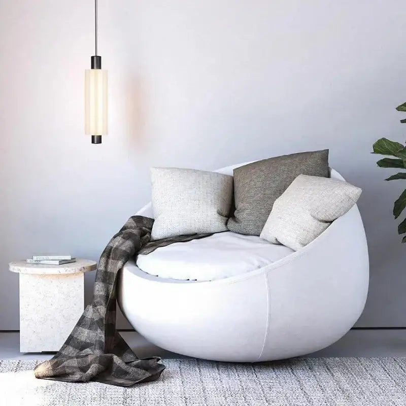 Modern acrylic minimalist pendant lights bedroom led lamp