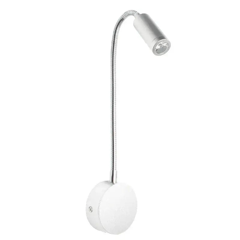 Modern adjustable gooseneck led bedside wall sconces bedroom reading lamp