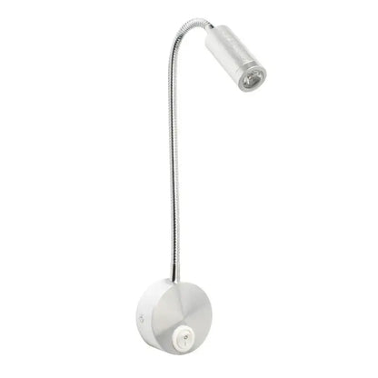 Modern adjustable gooseneck led bedside wall sconces bedroom reading lamp