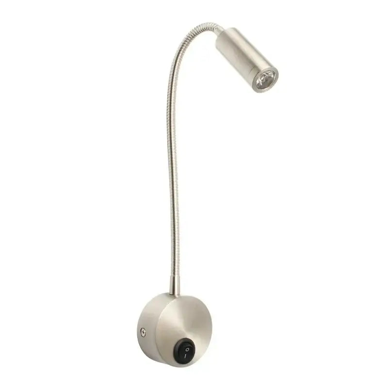 Modern adjustable gooseneck led bedside wall sconces bedroom reading lamp