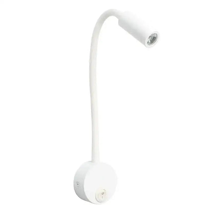 Modern adjustable gooseneck led bedside wall sconces bedroom reading lamp