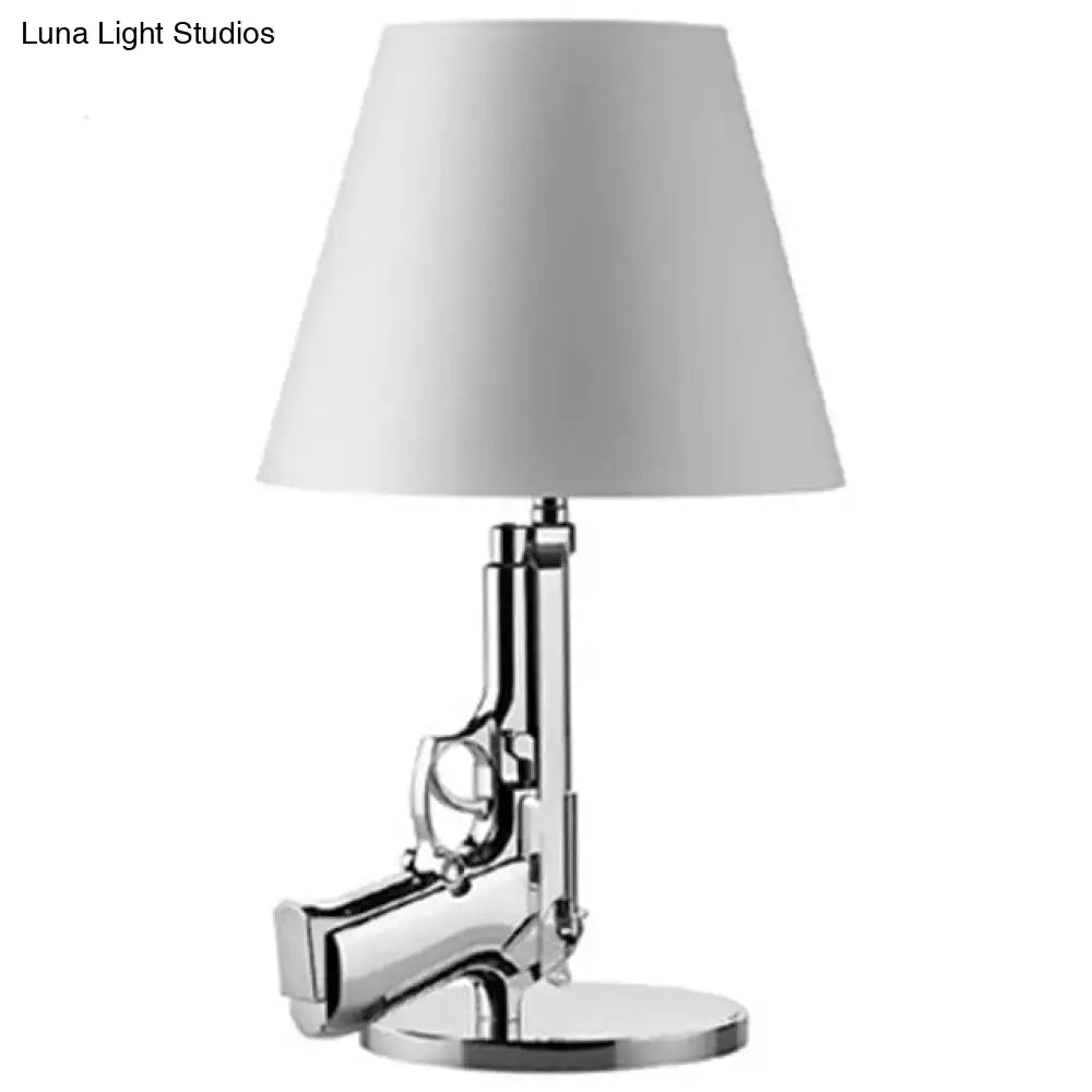 Modern ak47 gun lounge floor lamp – gold & black bedroom light