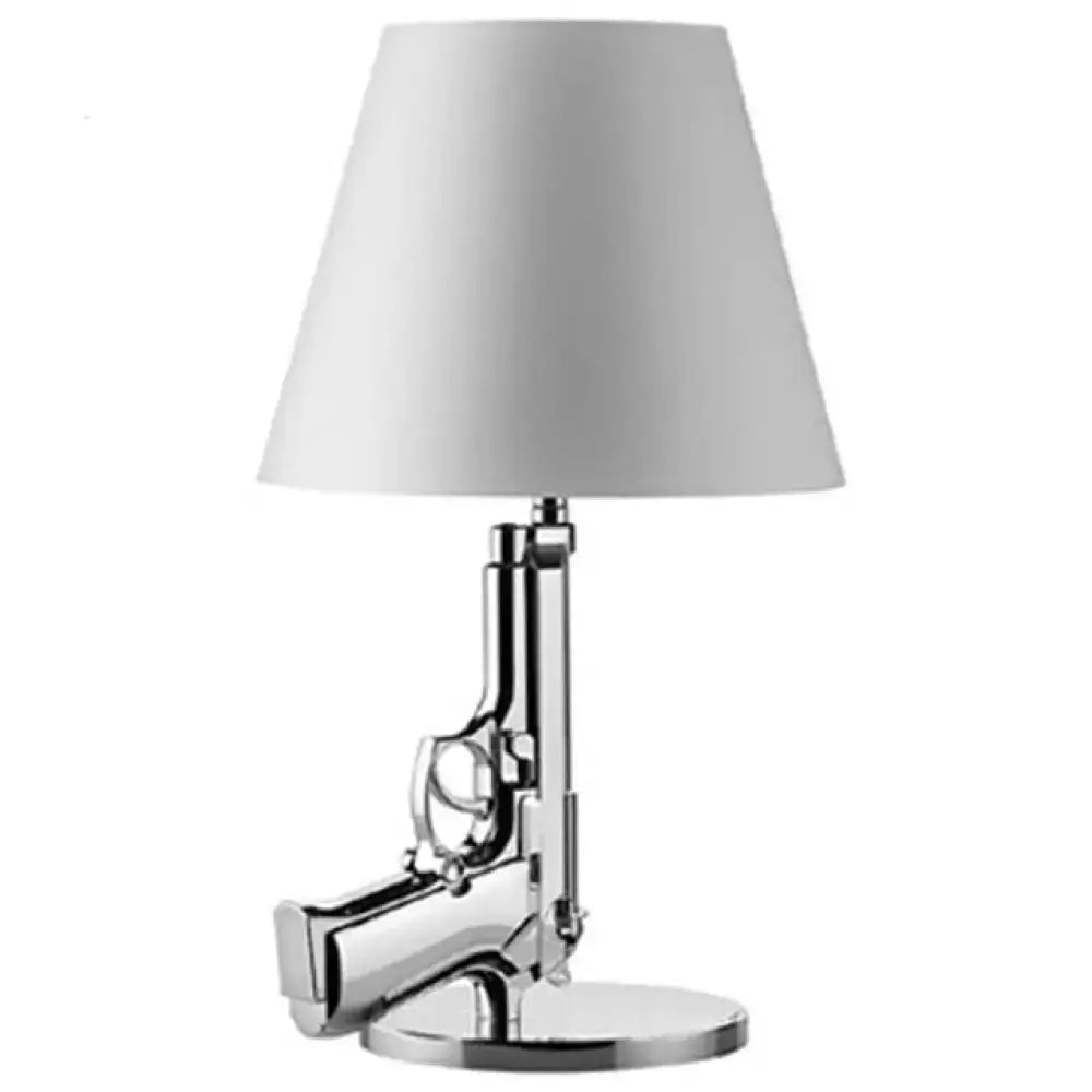 Modern ak47 gun lounge floor lamp – gold & black bedroom light