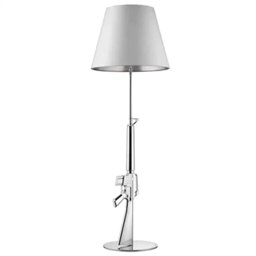 Modern ak47 gun lounge floor lamp – gold & black bedroom light