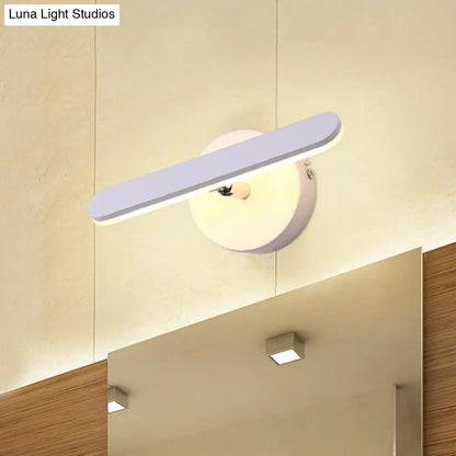 DecorBites™ Modern Aluminum LED Vanity Wall Light for Bathroom - Natural/Warm Light