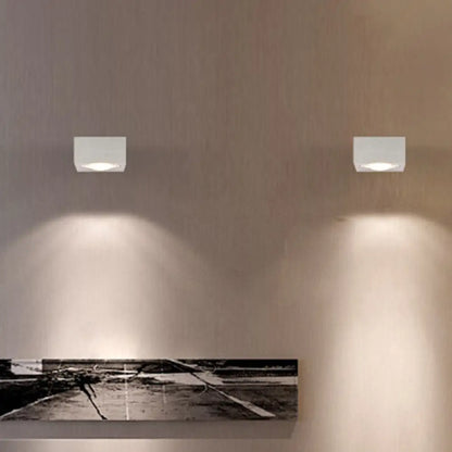 DecorBites™ Modern Aluminum RGB Wall Light - Black/Brushed Silver; Single/Double Sided LED; Ideal for Corridor Lighting