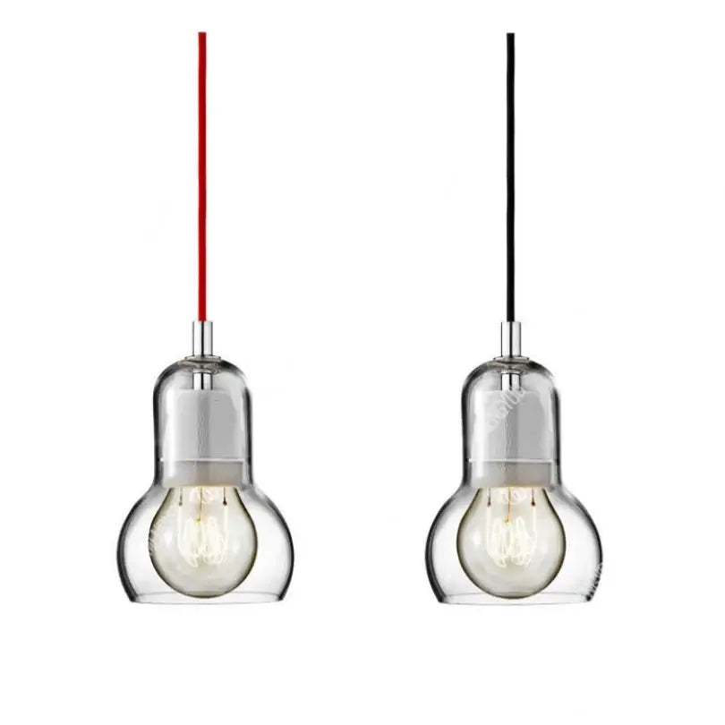 Modern amber and gray glass pendant lights for dining room