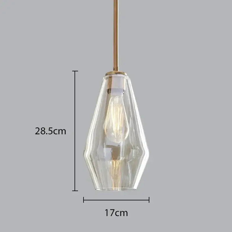 Modern amber glass chandelier amber and brass pendant light dining room
