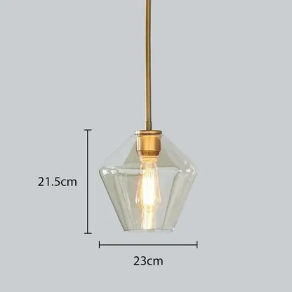 Modern amber glass chandelier amber and brass pendant light dining room