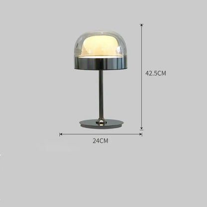 Modern amber glass pendant light dining room copper finish