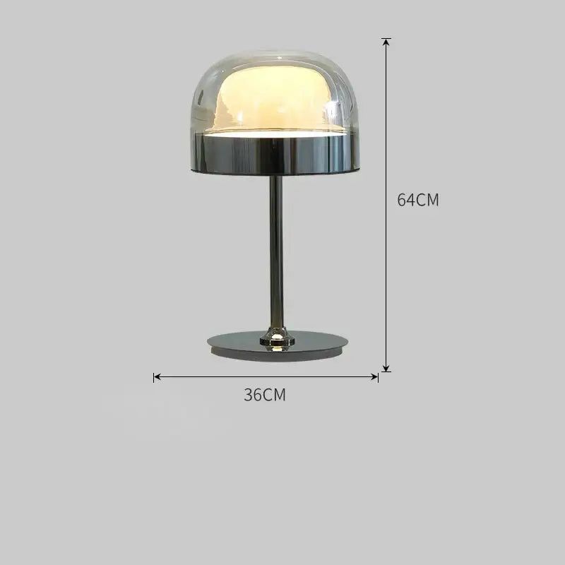 Modern amber glass pendant light dining room copper finish