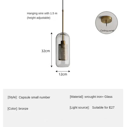 Modern amber honeycomb decorbites glass ball pendant light kitchen
