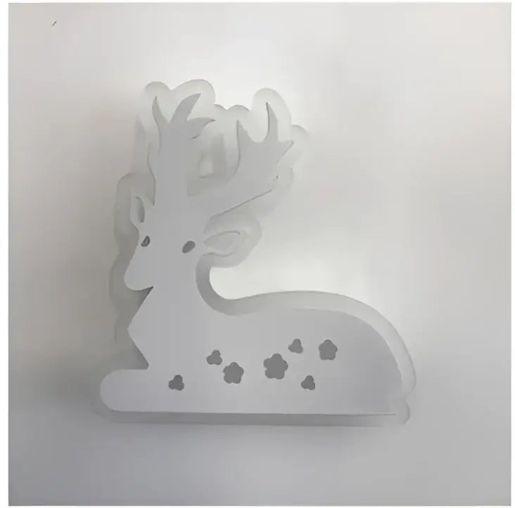 Modern animal acrylic kids led wall light bedroom decor