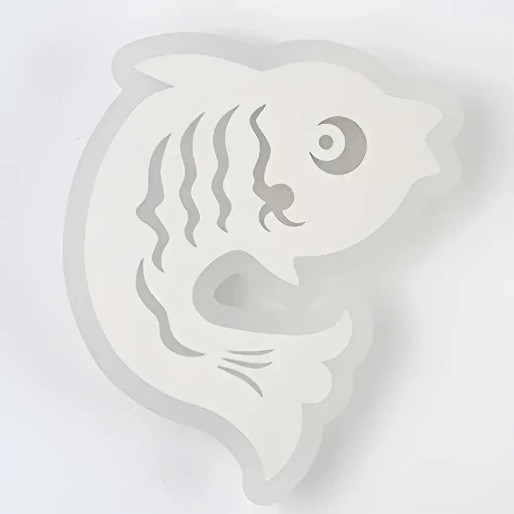 Modern animal acrylic kids led wall light bedroom decor