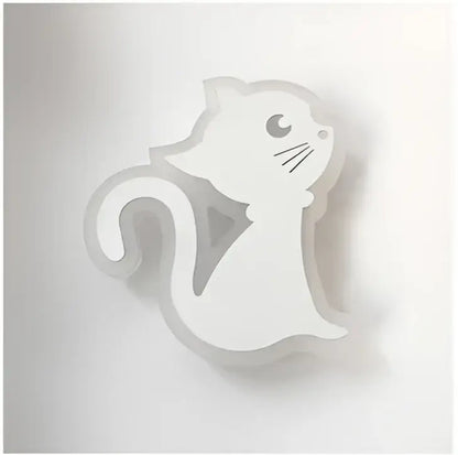 Modern animal acrylic kids led wall light bedroom decor