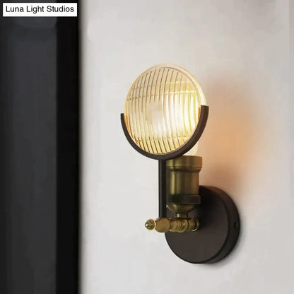 DecorBites™ Modern Art Deco Glass LED Wall Lamp Sconce for Bedroom Foyer lighting Corridor Luminaire E27