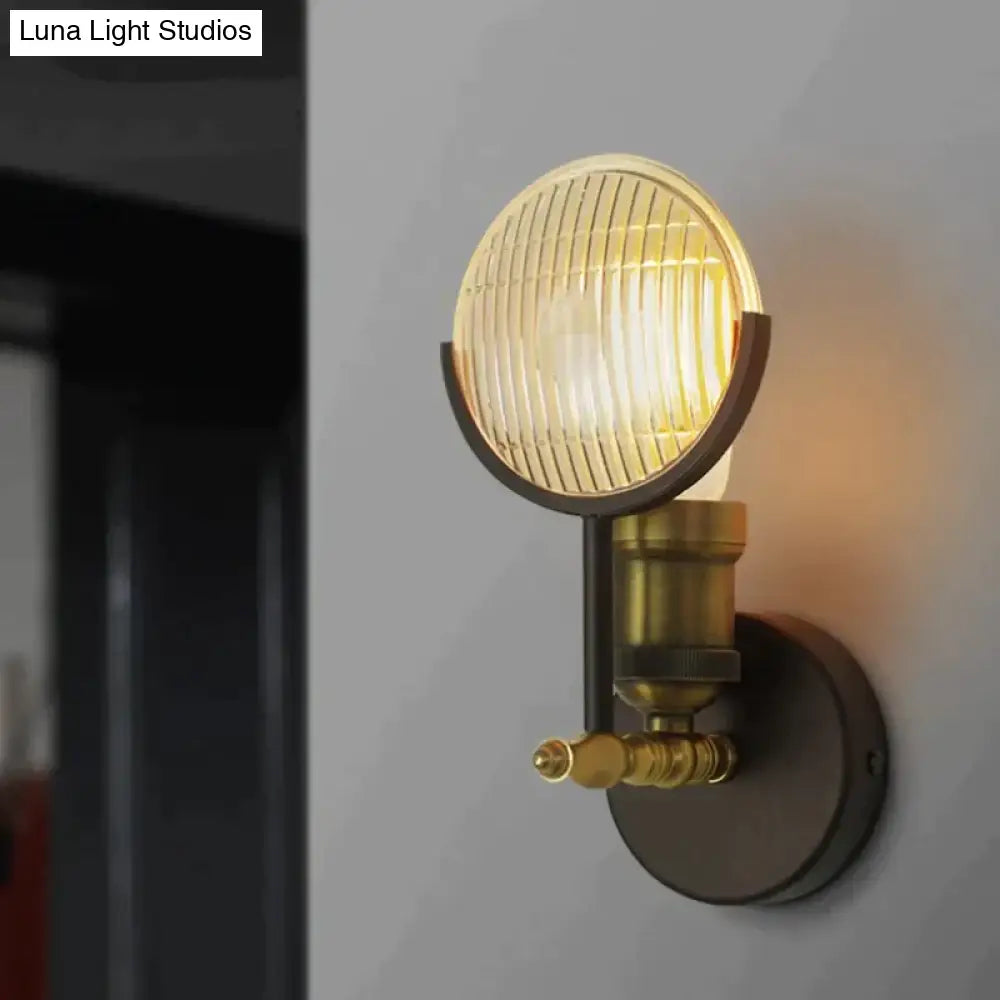 DecorBites™ Modern Art Deco Glass LED Wall Lamp Sconce for Bedroom Foyer lighting Corridor Luminaire E27