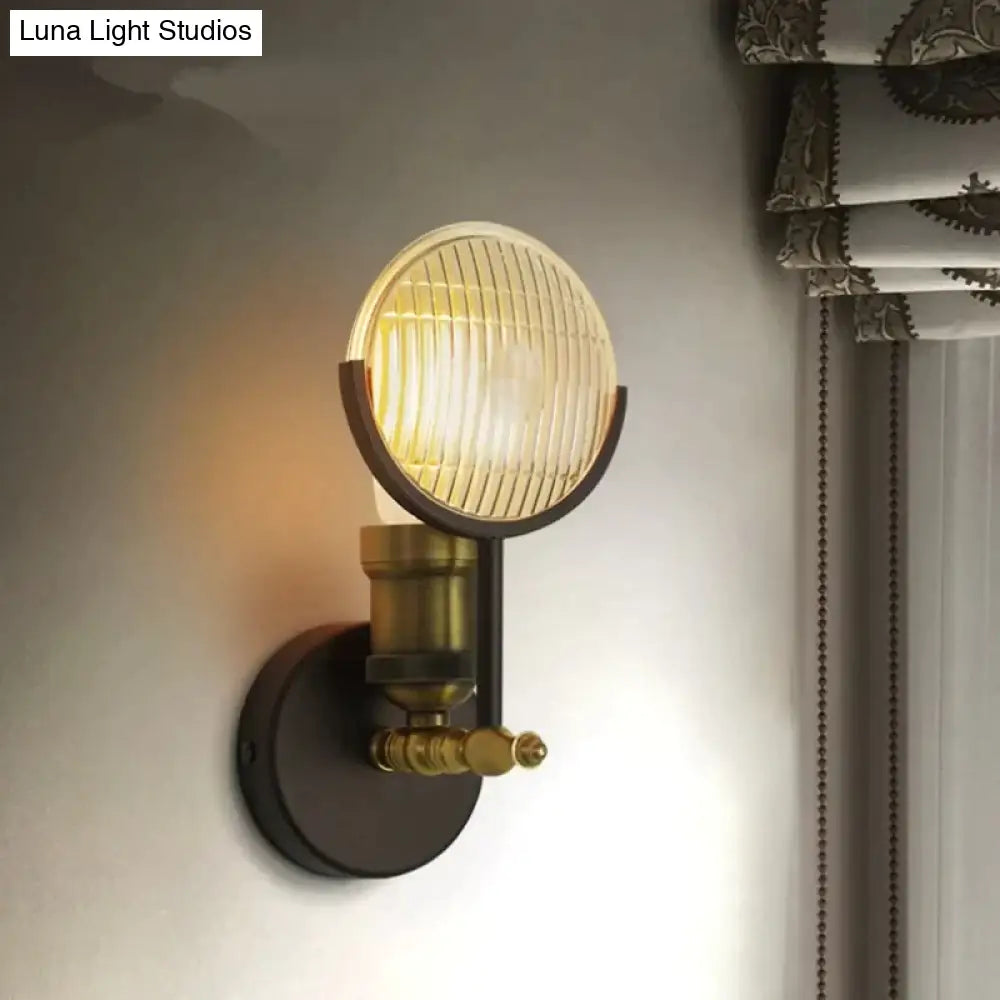 DecorBites™ Modern Art Deco Glass LED Wall Lamp Sconce for Bedroom Foyer lighting Corridor Luminaire E27