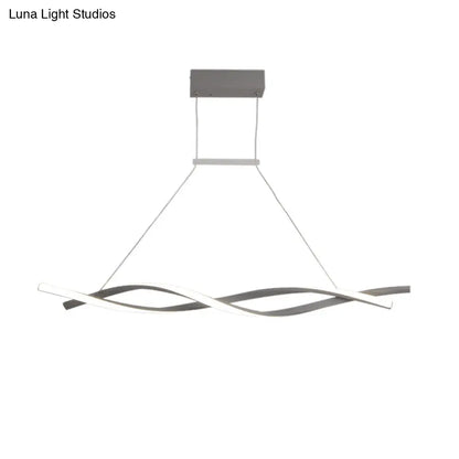DecorBites™ Modern Art Deco LED Pendant Light for Reception Area