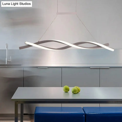 DecorBites™ Modern Art Deco LED Pendant Light for Reception Area
