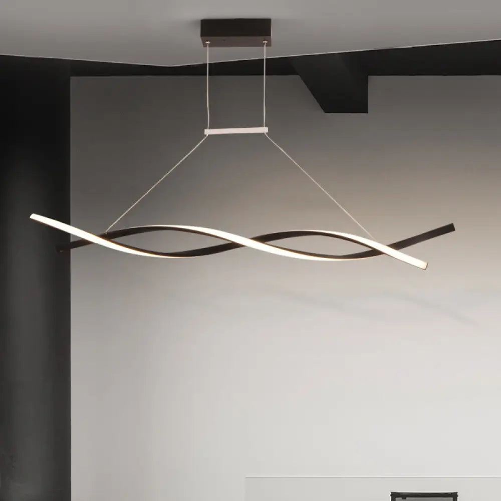 DecorBites™ Modern Art Deco LED Pendant Light for Reception Area