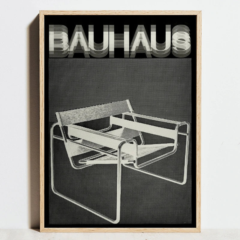 DecorBites™ Modern Bauhaus Exhibition Posters for Home Decor