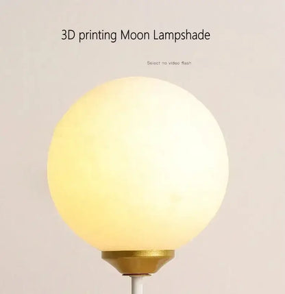 Modern bear moon wall lamp for kids bedroom kids decor