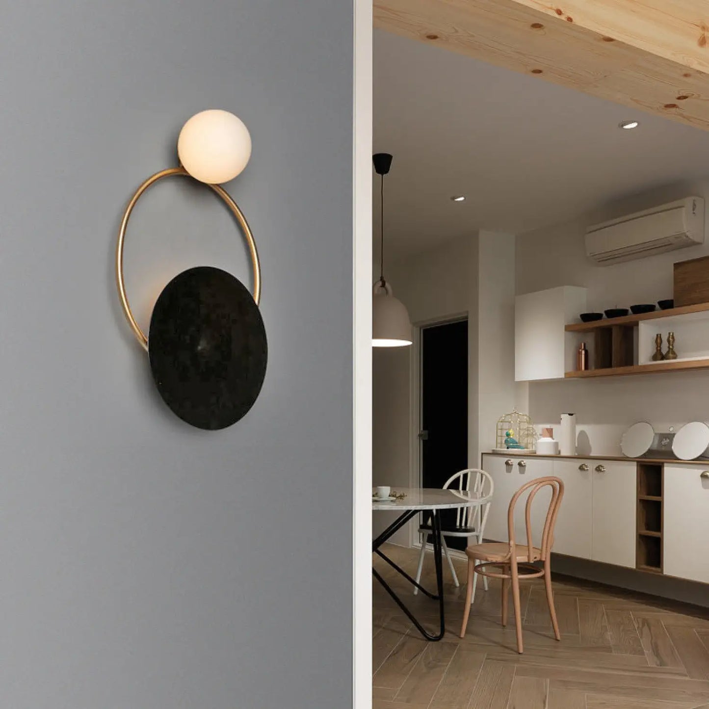Modern Bedside Wall Lamp for Bedroom, Living Room & Corridor