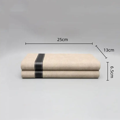 Modern beige geometric jewelry storage box bedroom organizer accessory