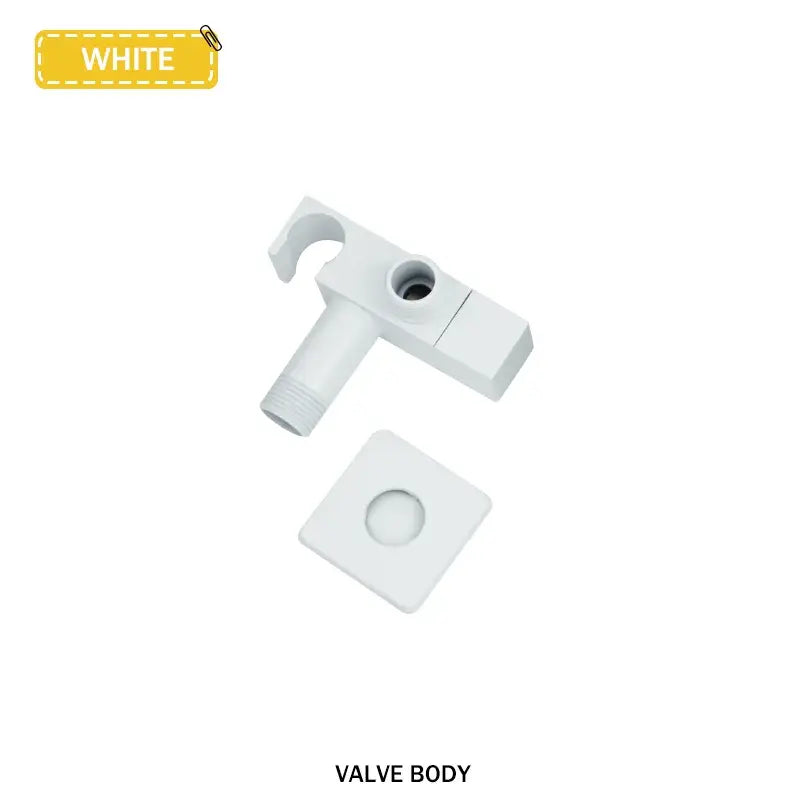 Modern bidet faucet set with coiled hose for bathroom