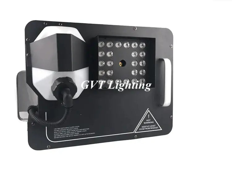 Modern black 1500w rgb led fog machine party room special effects