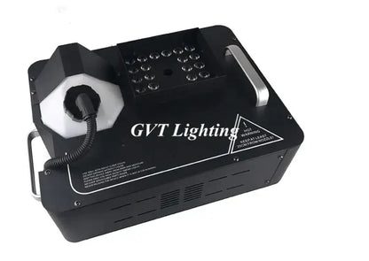 Modern black 1500w rgb led fog machine party room special effects