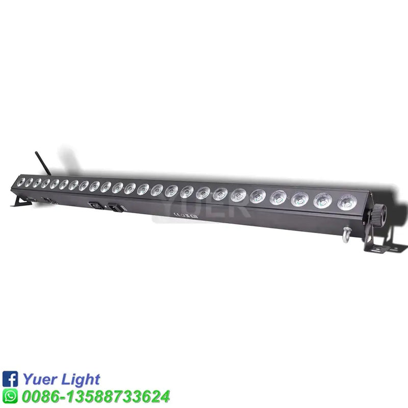 Modern black 24x4w 4in1 rgbw led wall wash stage light bar – bar