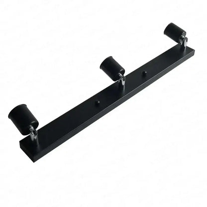 Modern black 3-light art loft ceiling lamp kitchen adjustable spotlight