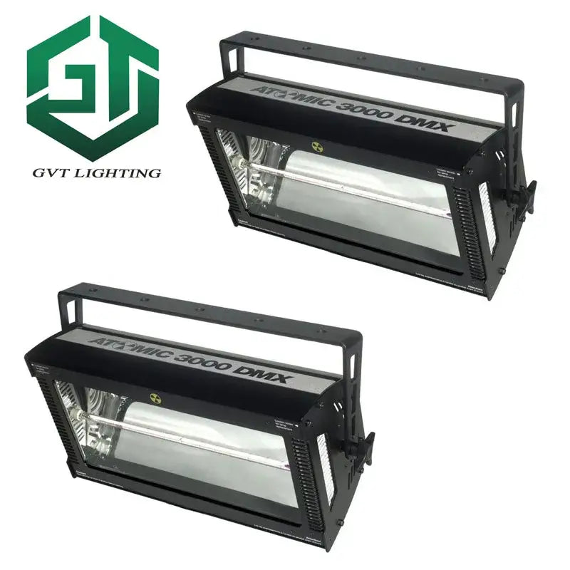 Modern black 3000w dmx strobe light stage lighting for club