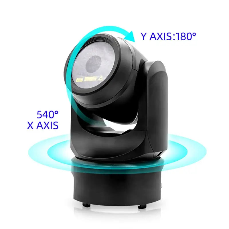 Modern black 300mw rgb moving head laser light club animation