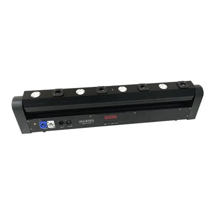 Modern black 4 eye red 500mw laser light and rgb led bar party room