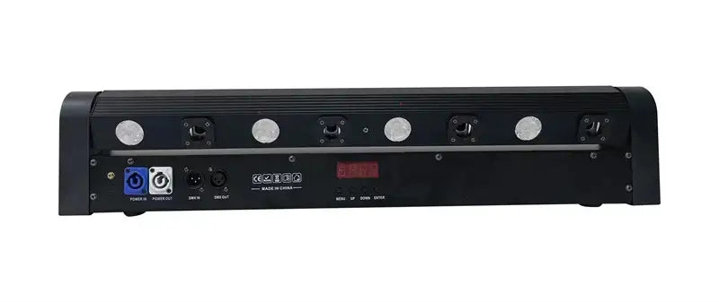 Modern black 4 eye red 500mw laser light and rgb led bar party room