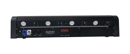 Modern black 4 eye red 500mw laser light and rgb led bar party room