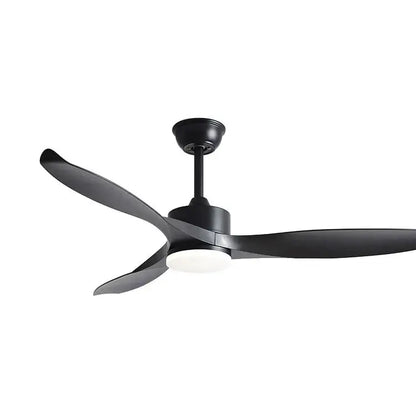 Modern black 52 inch pure copper dc motor ceiling fan living room