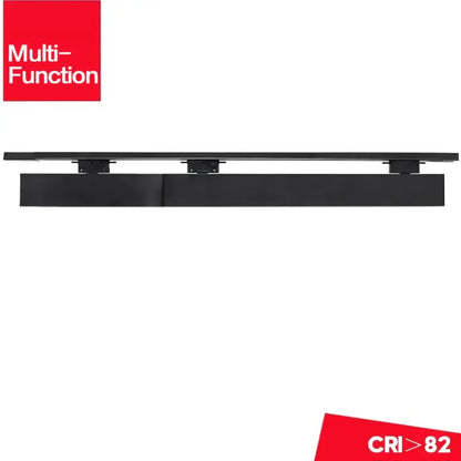 Modern black 60cm led track light office linear strip light
