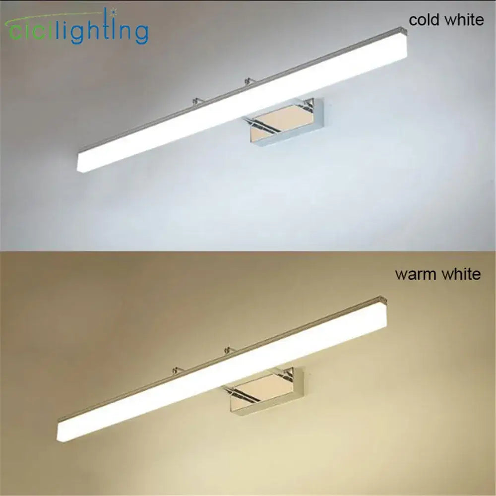 Modern black adjustable led vanity lights – bathroom wall fixture