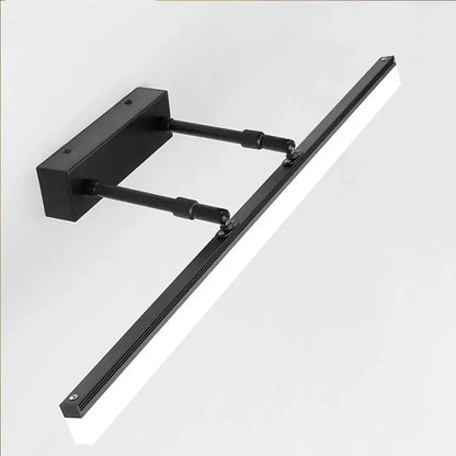 Modern black adjustable led vanity lights – bathroom wall fixture