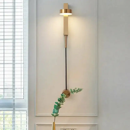 Modern black adjustable led wall lamp bedroom sconce lighting