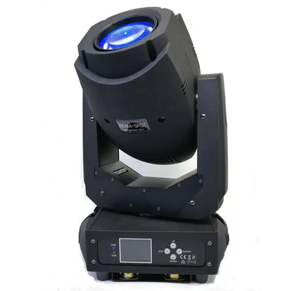 Modern black and blue 200w led moving head light for party room