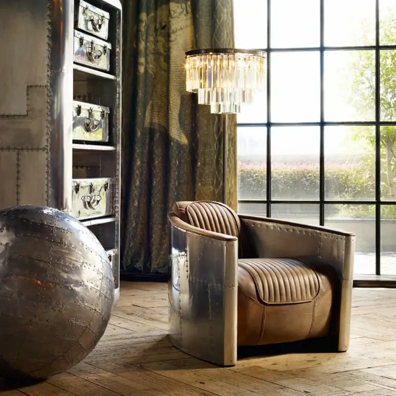 Modern black and gold crystal floor lamp for living room decor