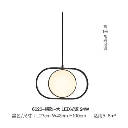 Modern black and gold trumpet pendant light for dining room